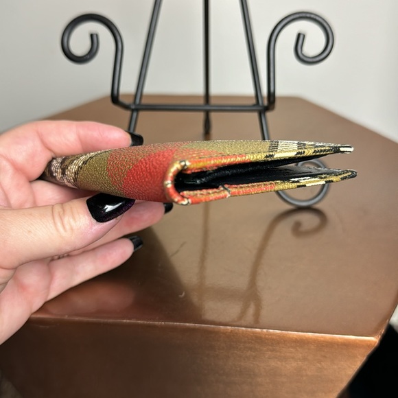 Vivienne Westwood leather plaid print long wallet - Picture 4 of 7